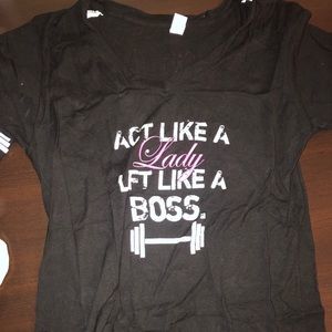 Act Like A Lady Lift Like A Boss